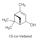 Strukturformel Verbenol [2 kB]